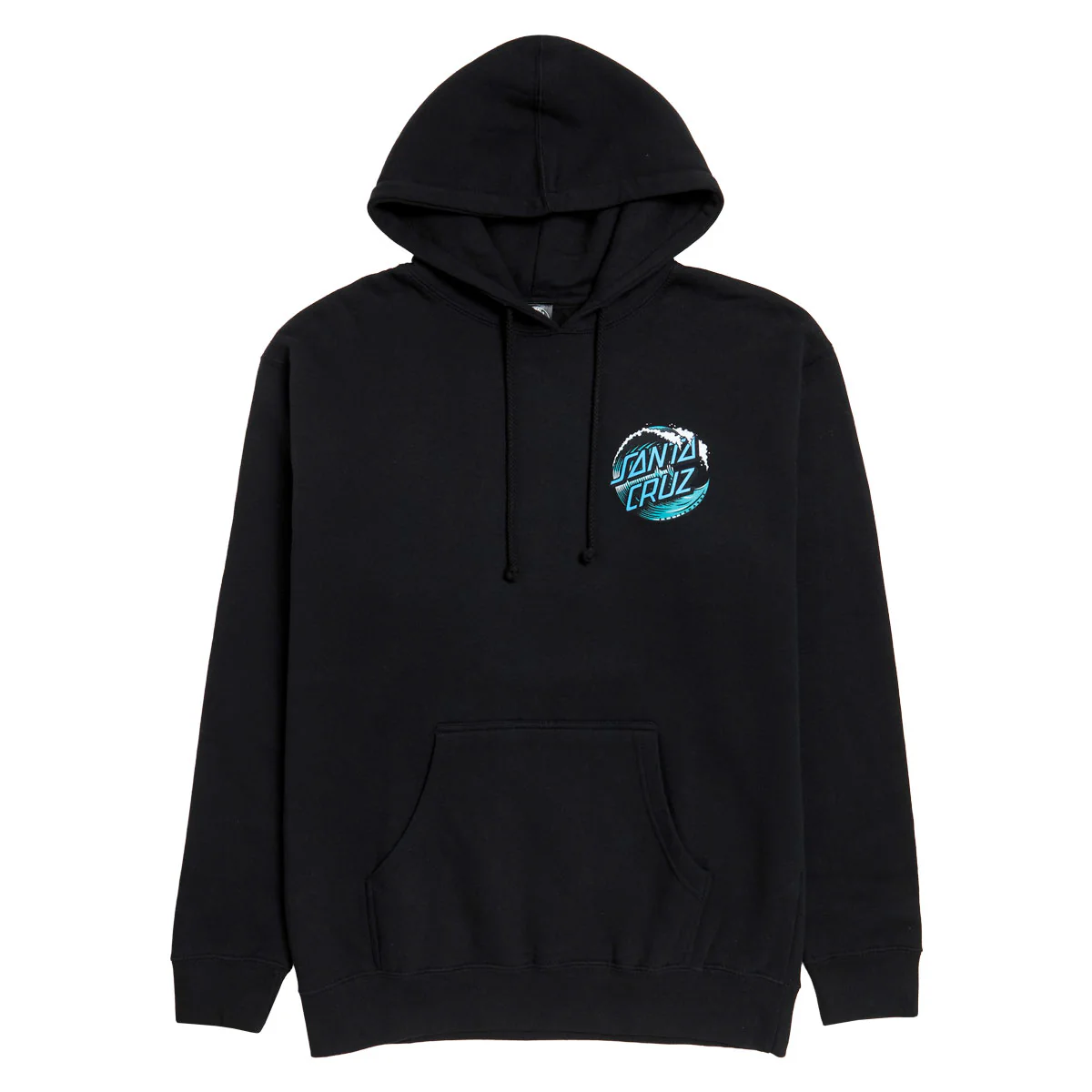 Santa Cruz Wave Dot Hoodie - Black