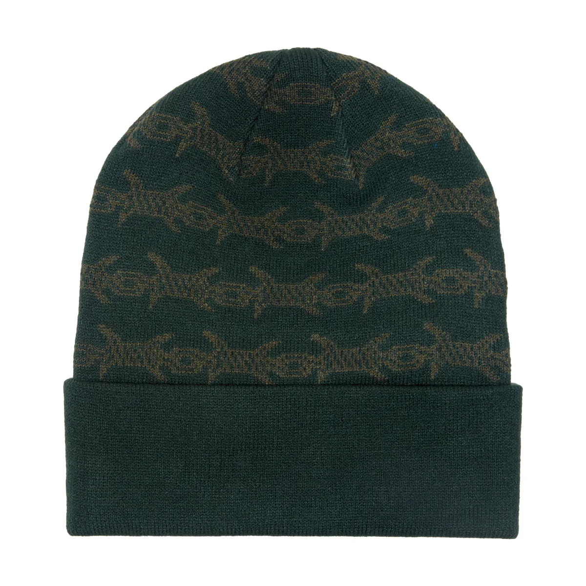 Santa Cruz Wired Flame Long Shoreman Beanie - Forest - Image 2