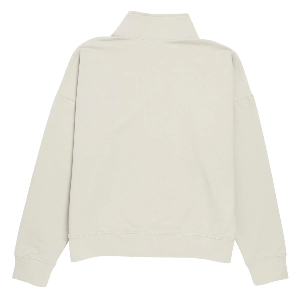 Santa Cruz Womens Wave Dot 1/2 Zip Jacket - Smoke - Image 2