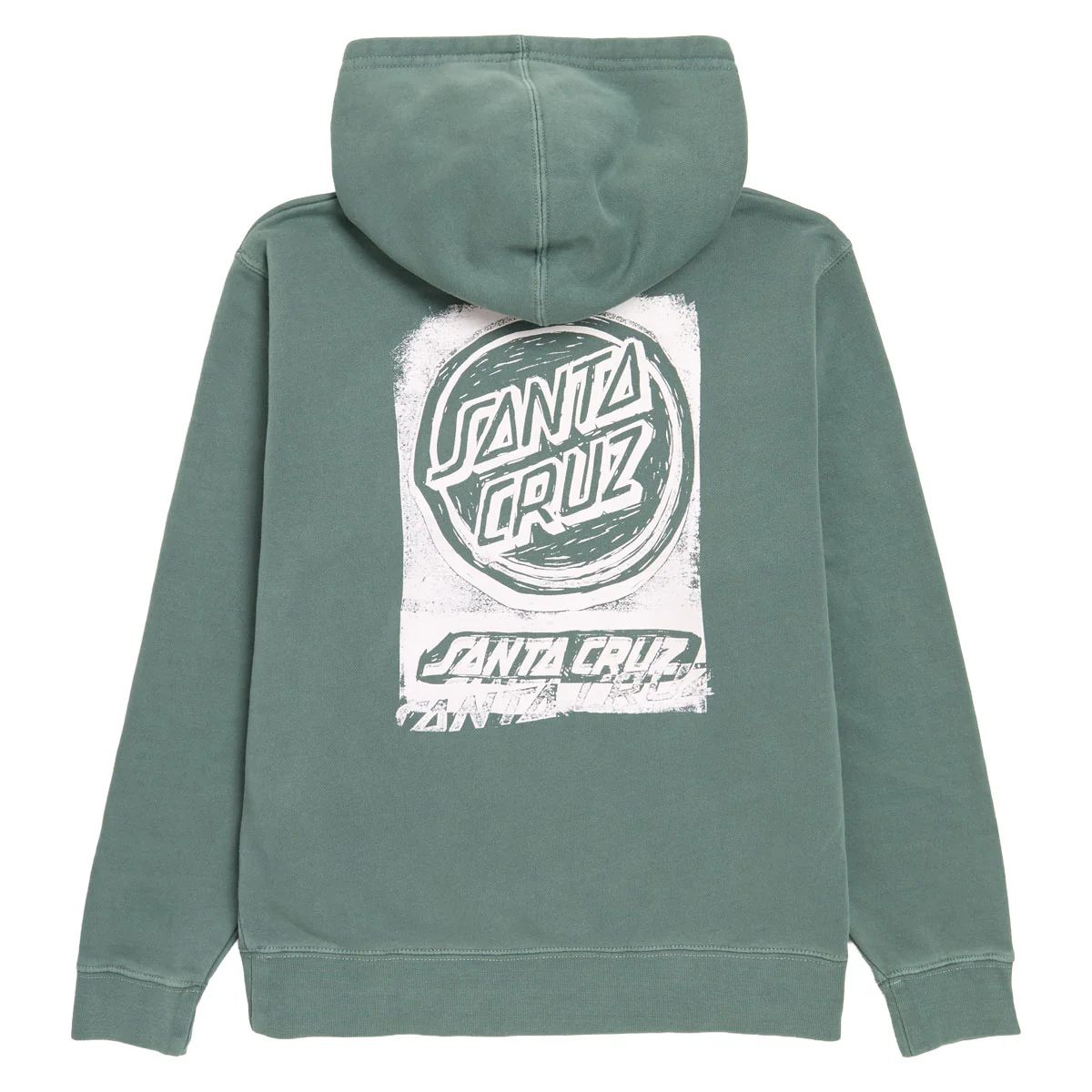 Santa Cruz Youth Cut Opus Hoodie - Pigment Alpine Green