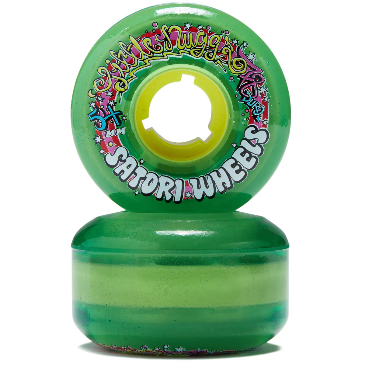 Satori Movement Lil Nugs 78a Skateboard Wheels - Green - 54mm - Image 2