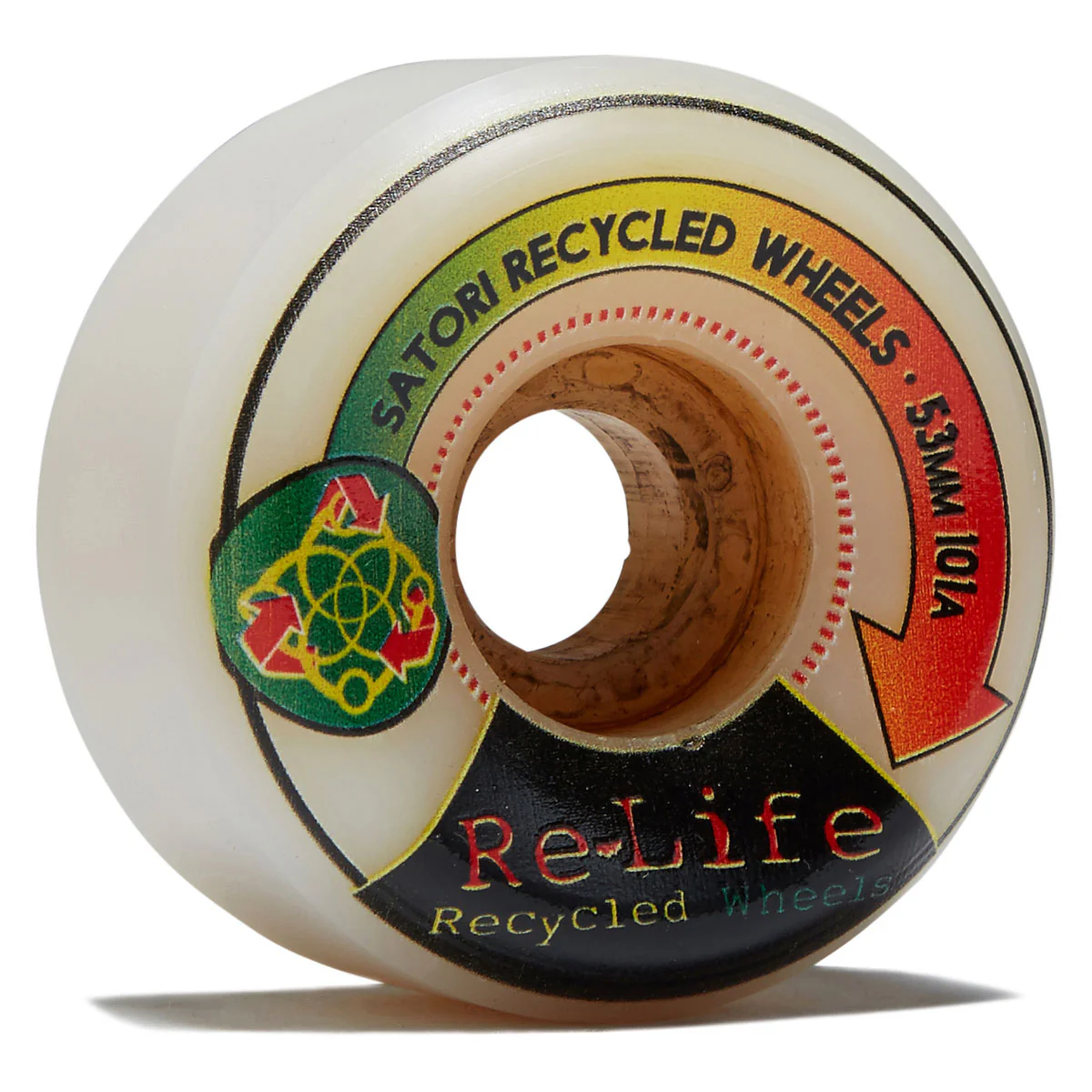 Satori Movement ReLife Recycled Conical 101a Skateboard Wheels - 53mm
