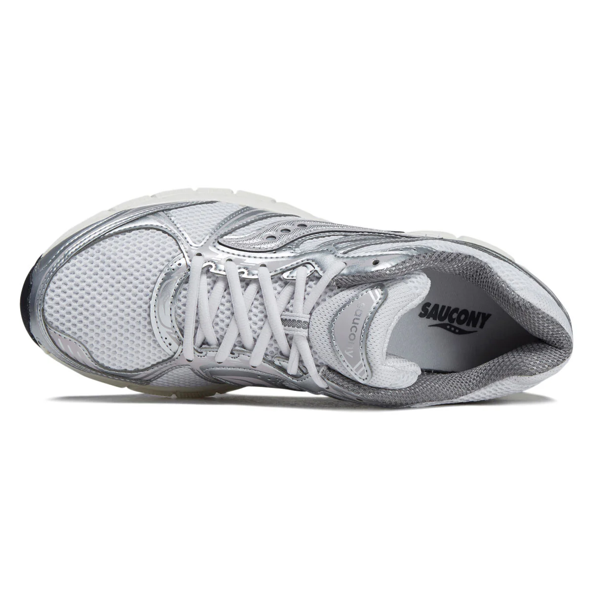 Saucony Grid Legacy Shoes - Fog/Silver - Image 3