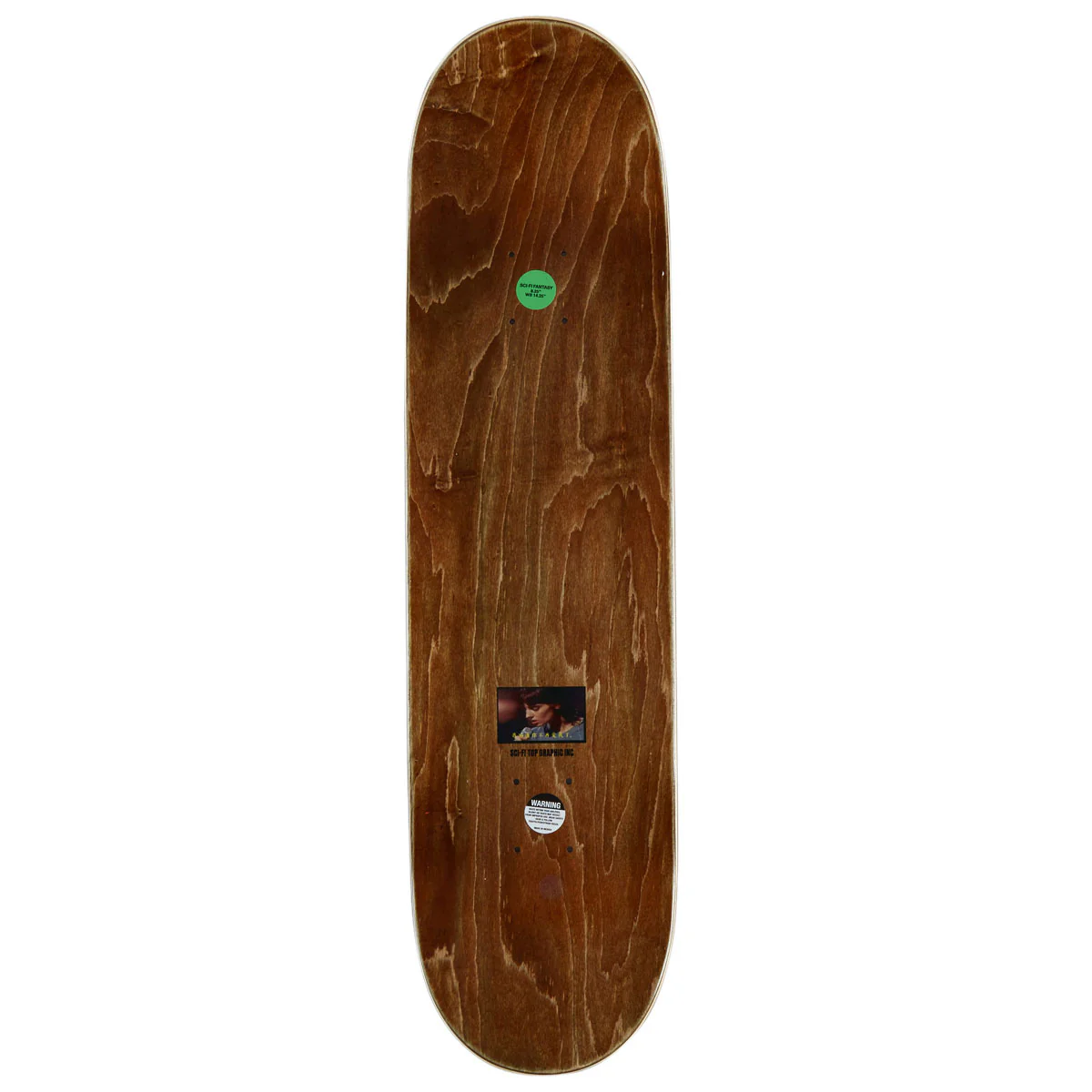 Sci-Fi Fantasy Corey Glick Sticker Collage Skateboard Complete - 8.25" - Image 2