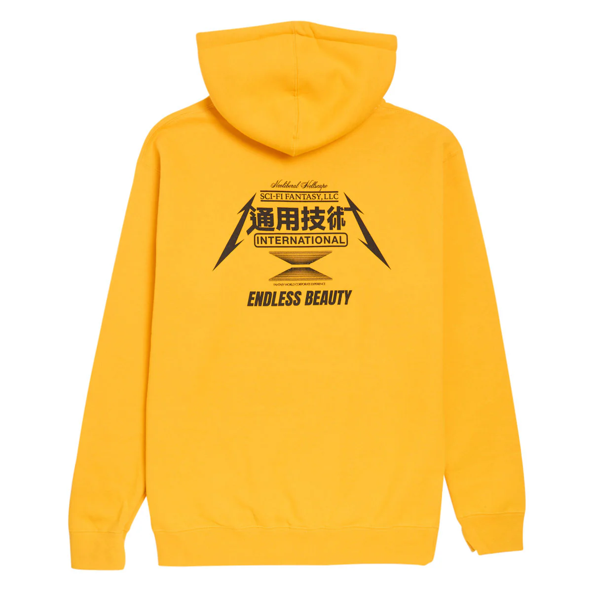 Sci-Fi Fantasy Endless Beauty Hoodie - Gold - Image 2