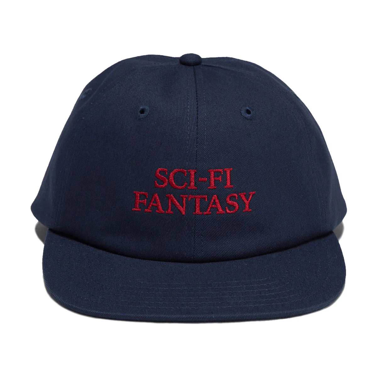 Sci-Fi Fantasy Herringbone Logo Hat - Navy - Image 5