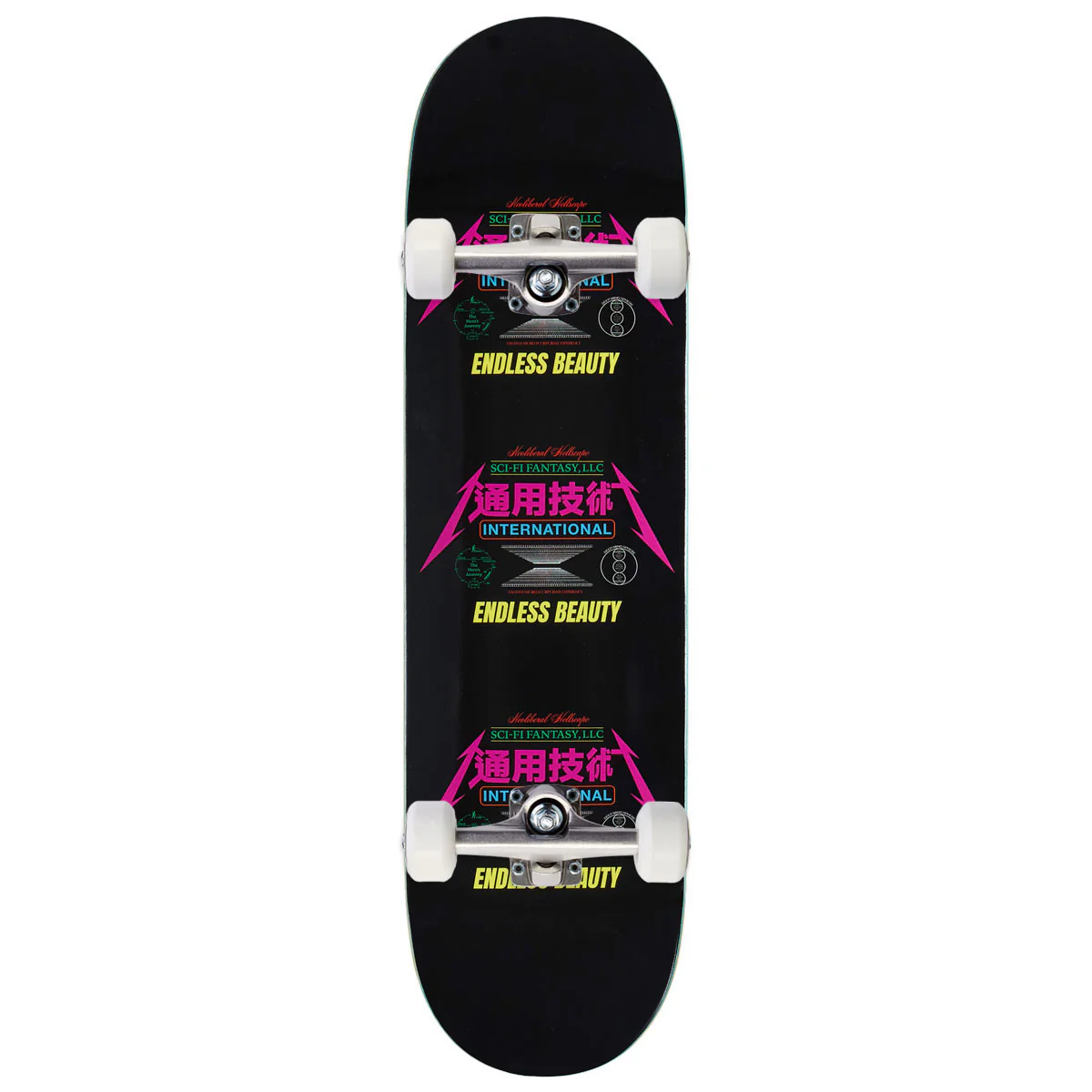 Sci-Fi Fantasy Neoliberal Beauty Skateboard Complete - 8.50"