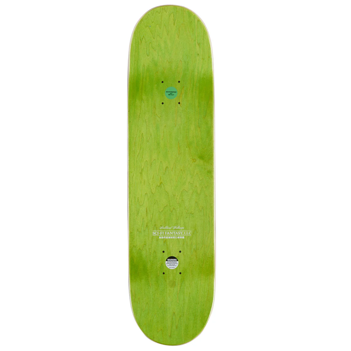 Sci-Fi Fantasy Neoliberal Hellscape Skateboard Deck - 8.50" - Image 2