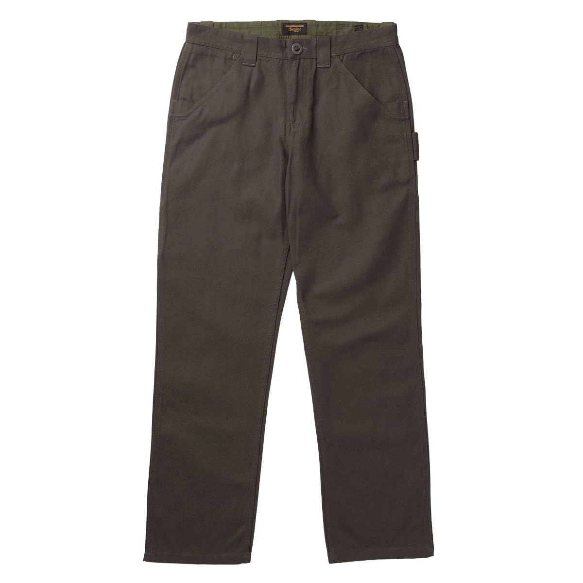 Seager Bison Canvas Pants - Darkwood