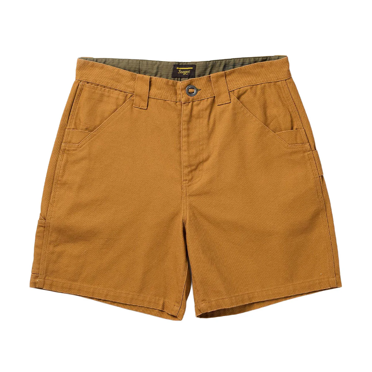 Seager Bison Canvas Shorts - Bronze