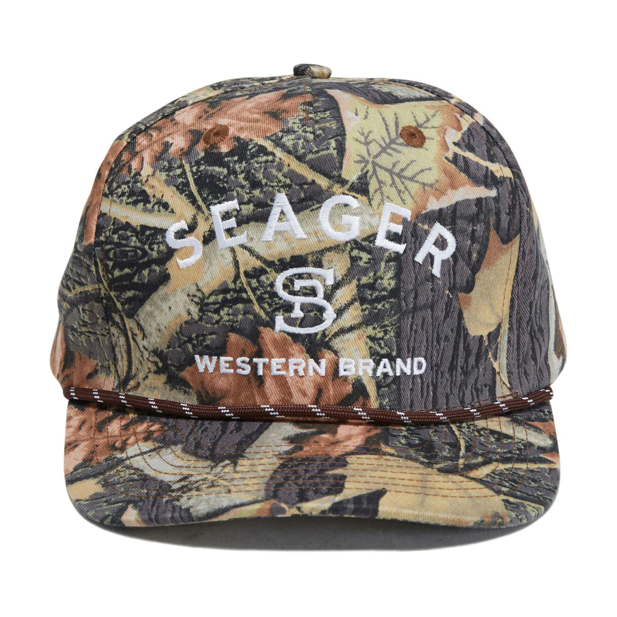 Seager Branded Snapback Hat - SJC Camo - Image 2