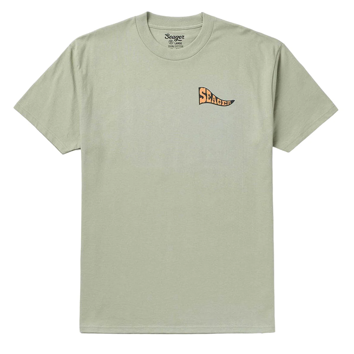 Seager Long Ride T-Shirt - Desert Green - Image 2