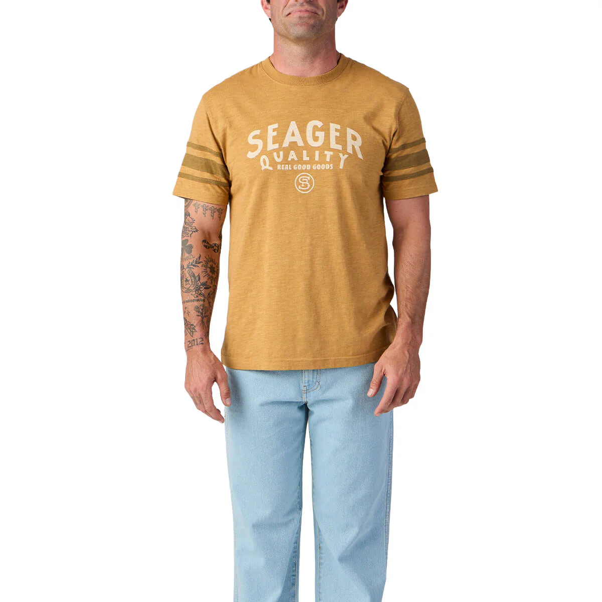 Seager Riggins Crew T-Shirt - Bronze - Image 3