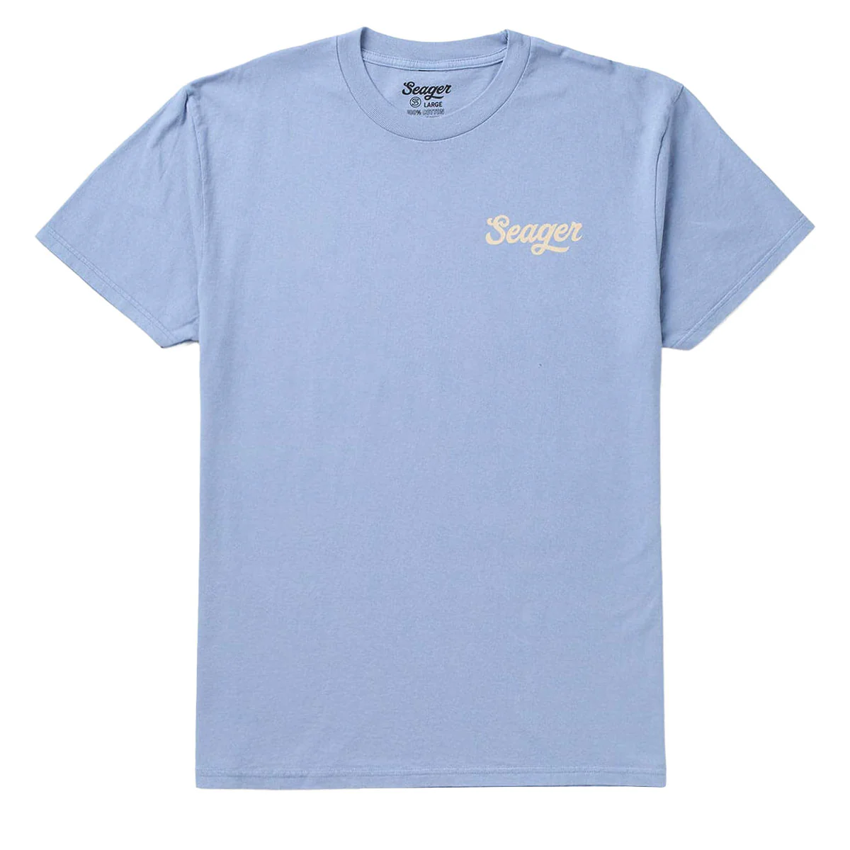 Seager Russ T-Shirt - Faded Denim