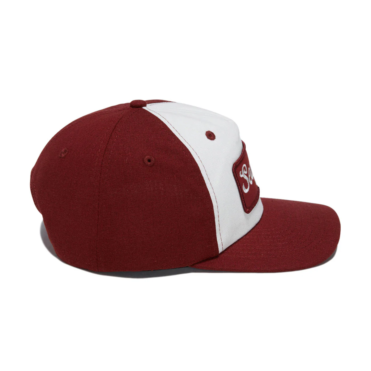Seager Uncle Bill Snapback Hat - Red/White - Image 4