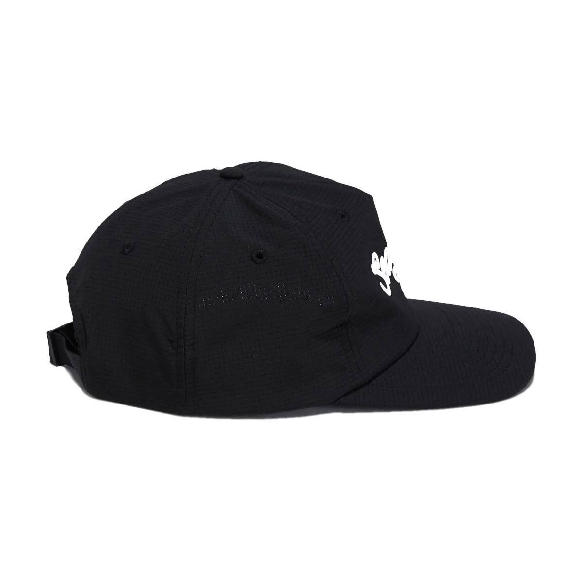 Seager Uphill Tech Strapback Hat - Black - Image 4
