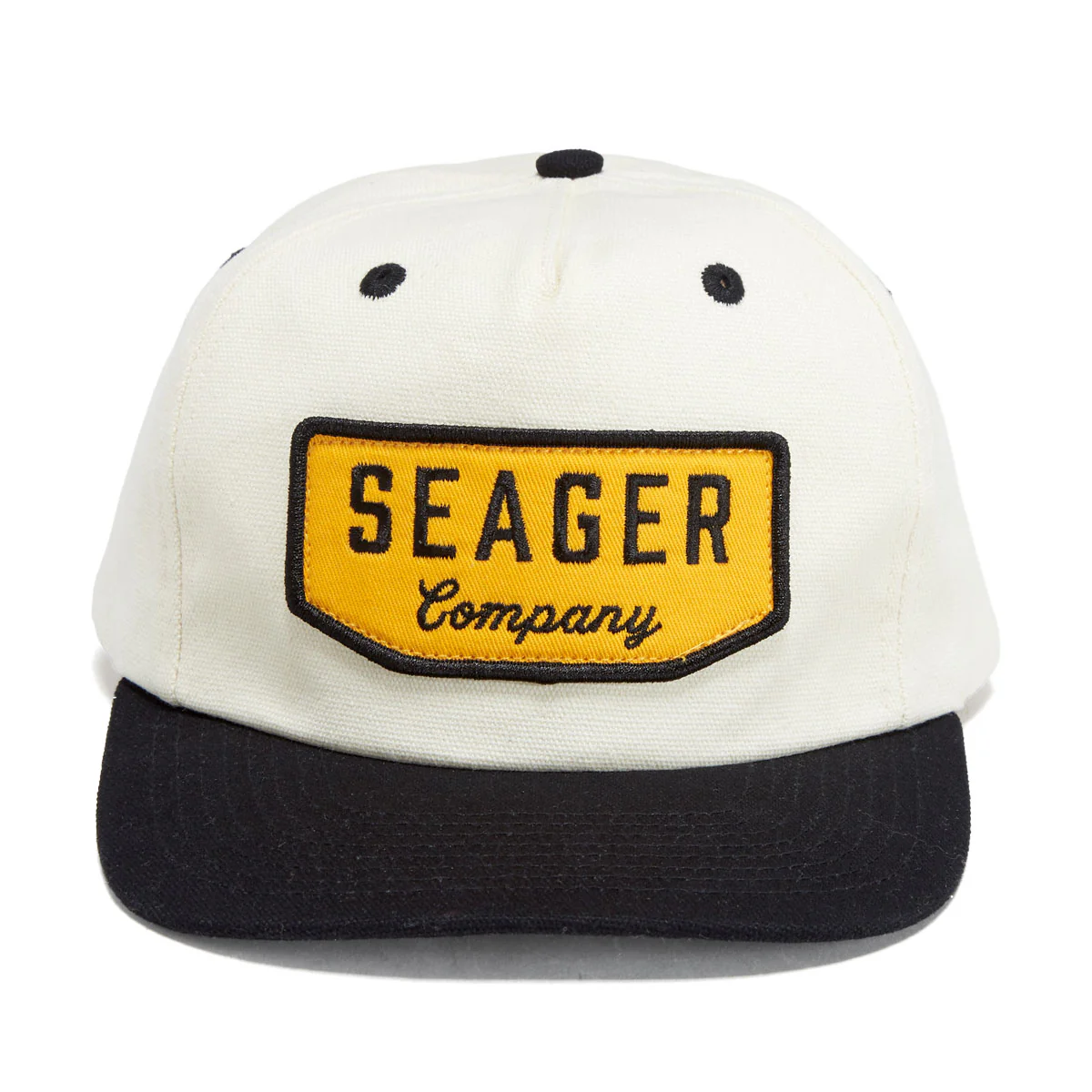 Seager Wilson Snapback Hat - Vintage White - Image 5