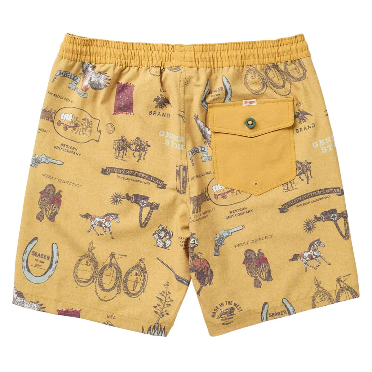 Seager Yuma EW Boardshorts - Bronze - Image 2