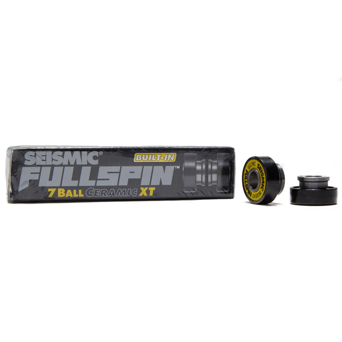 Seismic Fullspin 7-Ball Ceramic XT Bearings - Yellow