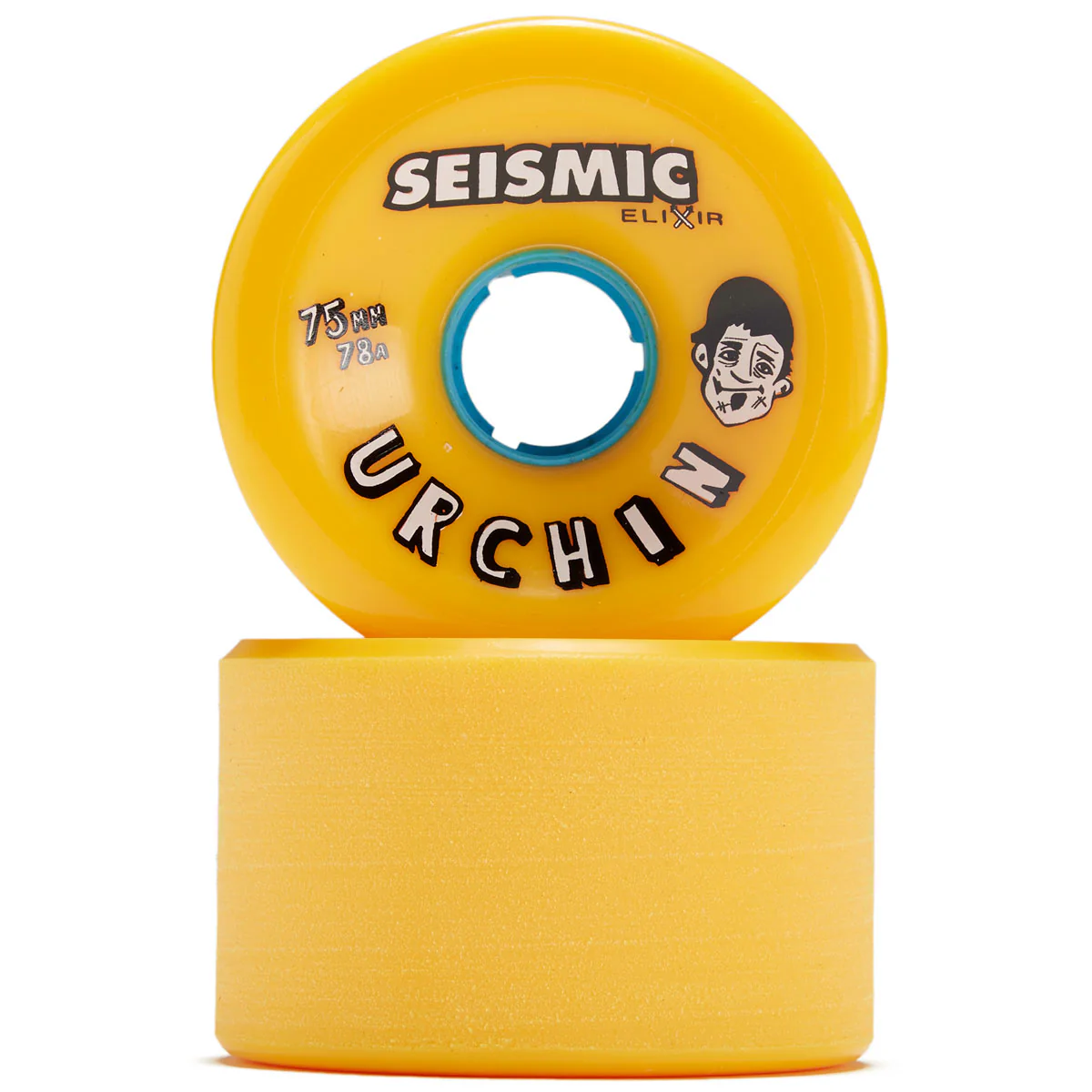 Seismic Urchin 78a Longboard Wheels - Mango - 75mm - Image 2