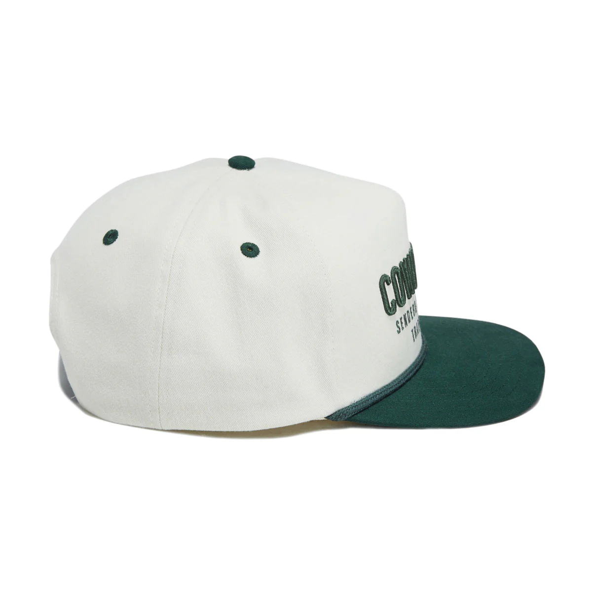 Sendero Cowboy Hat - Cream/Green - Image 3