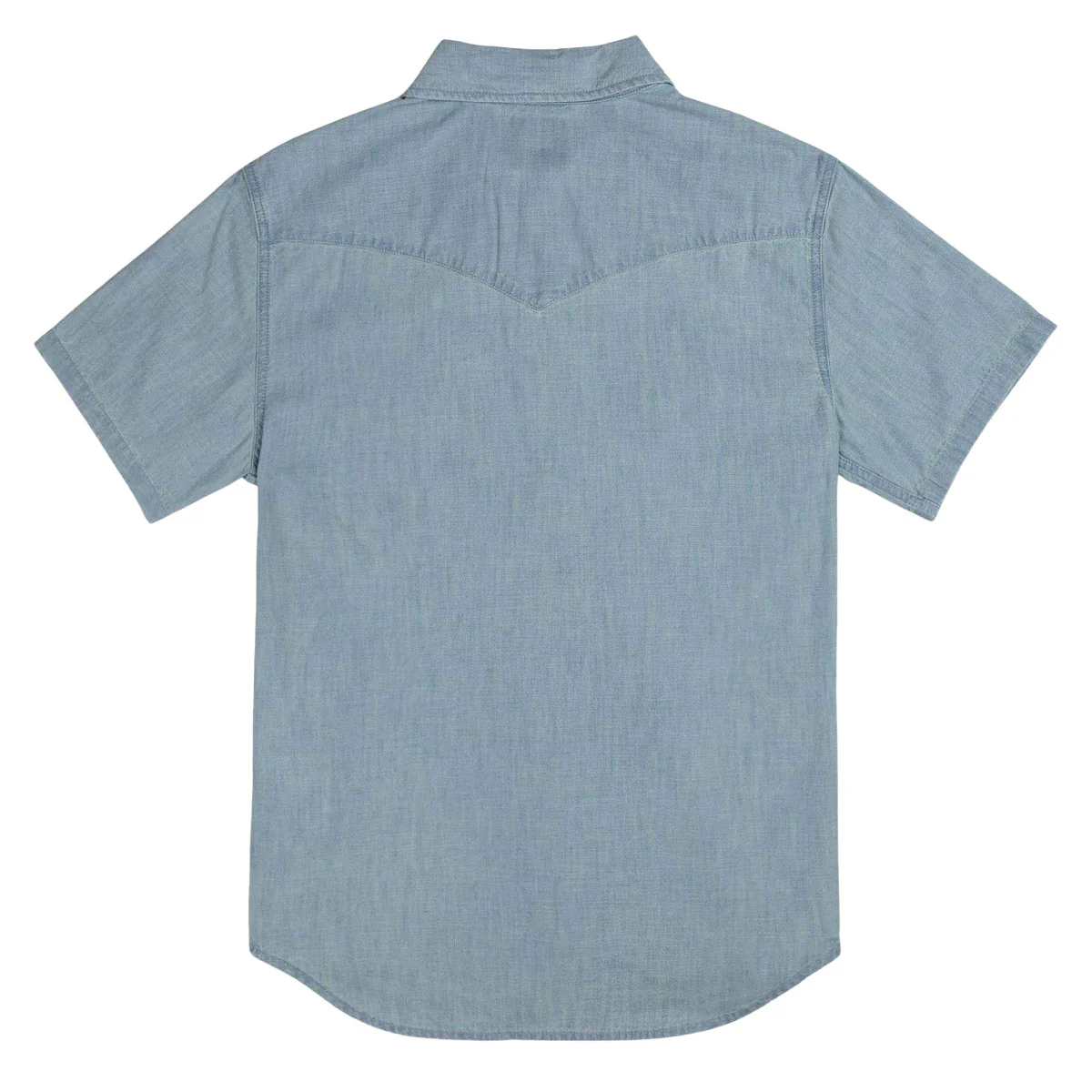 Sendero The Wyatt Pearl Snap Denim Shirt - Washed Indigo Chambray - Image 5