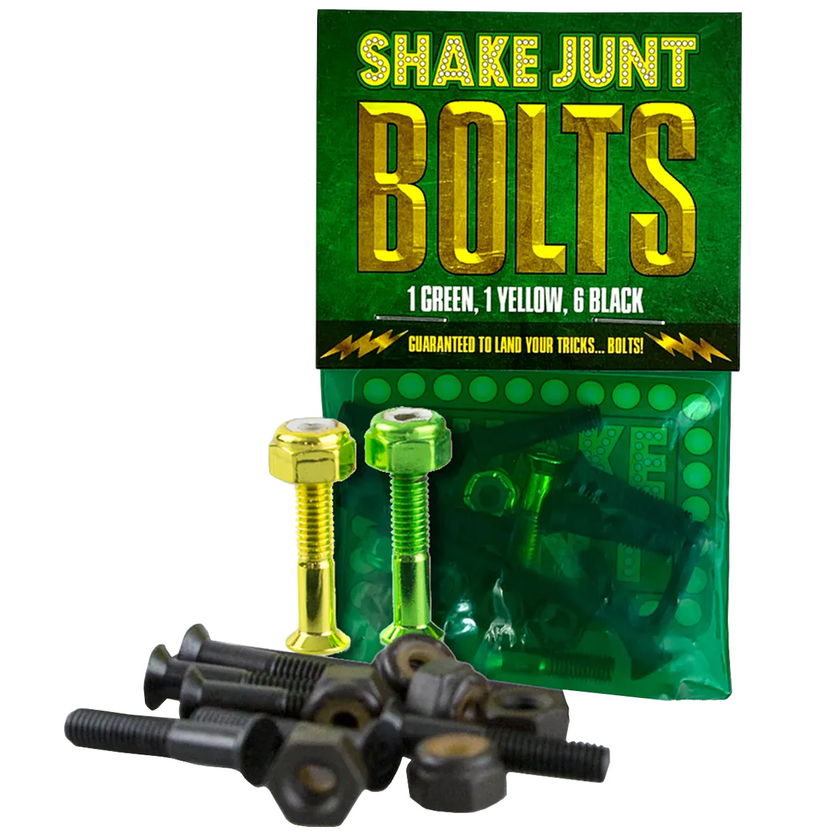 Shake Junt 7/8" Phillips Hardware - Black/Green/Yellow