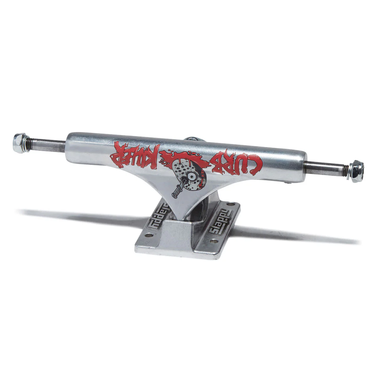 Slappy ST1 Curb Killer II Hollow Inverted KP Skateboard Trucks - Polished - 8.50"