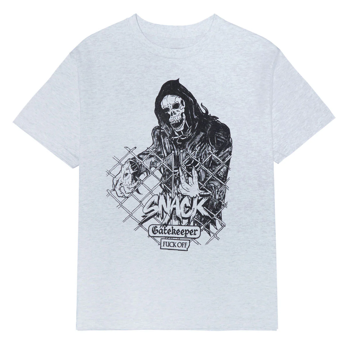 Snack Gatekeeper T-Shirt - Ash