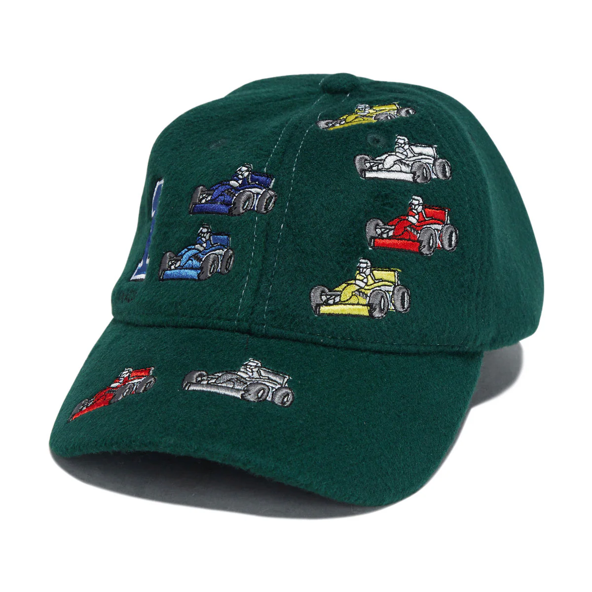 Snack Pole Position Hat - Green Wool
