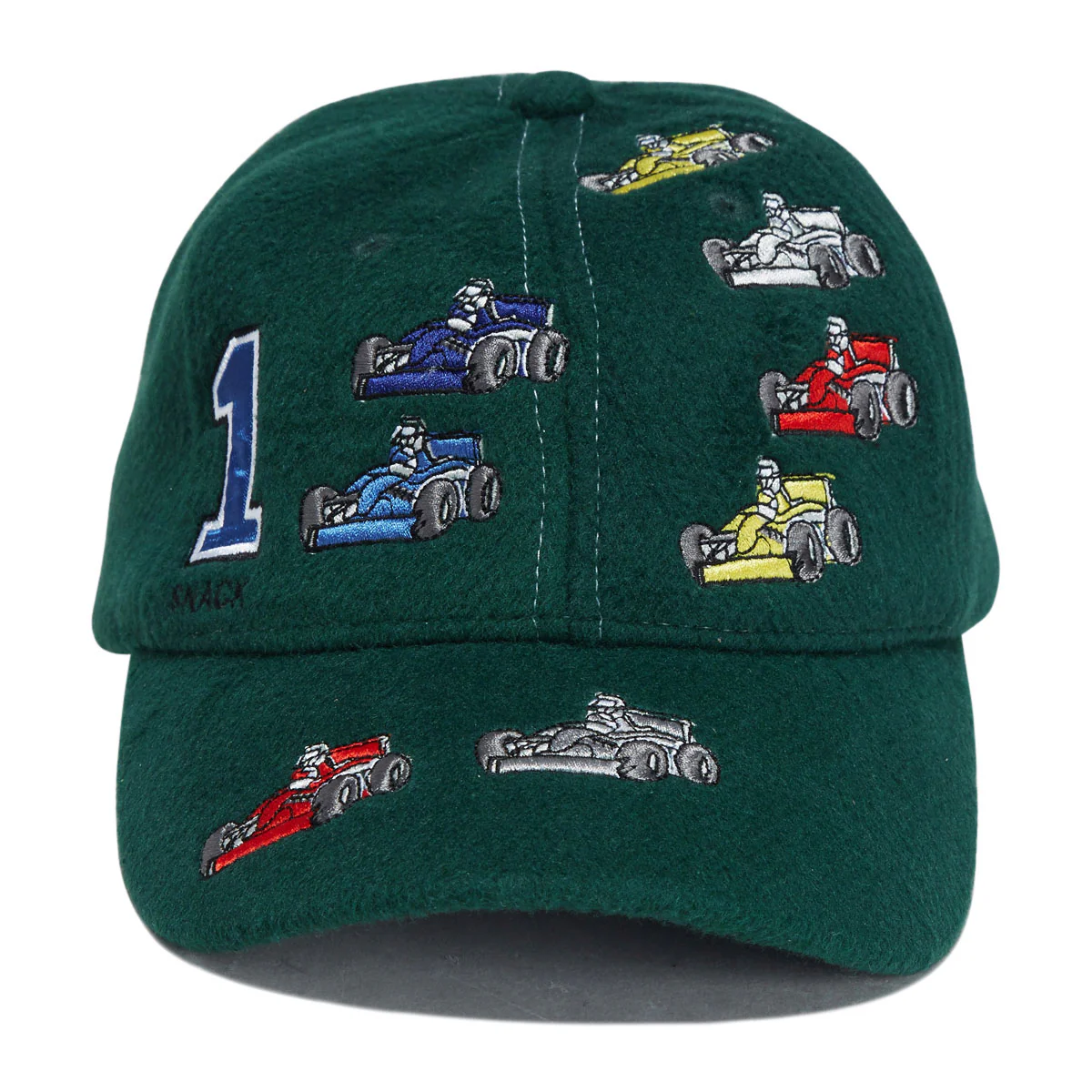 Snack Pole Position Hat - Green Wool - Image 2