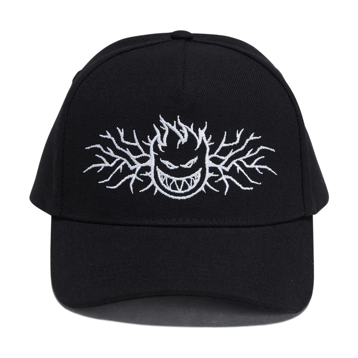 Spitfire Bighead Thorn Snapback Hat - Black/White - Image 2
