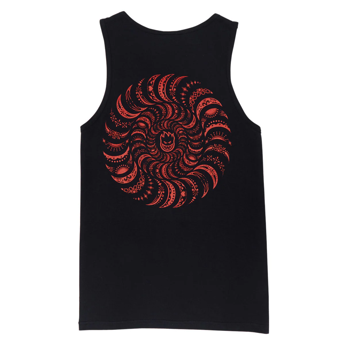 Spitfire Classic Swirl Paisley Tank Top - Black/Red - Image 2