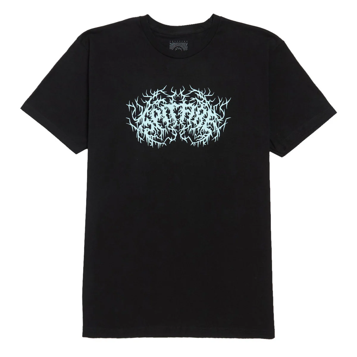 Spitfire Deathmask Script T-Shirt - Black/Glow