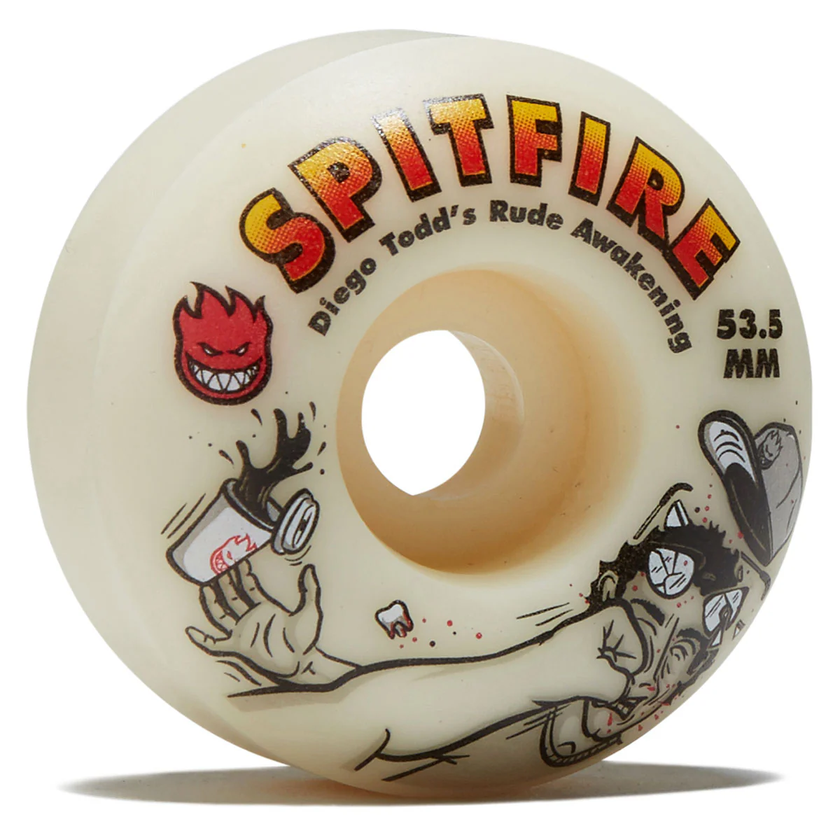 Spitfire F4 99 Diego Rude Awakening Classic Skateboard Wheels - Natural - 54mm