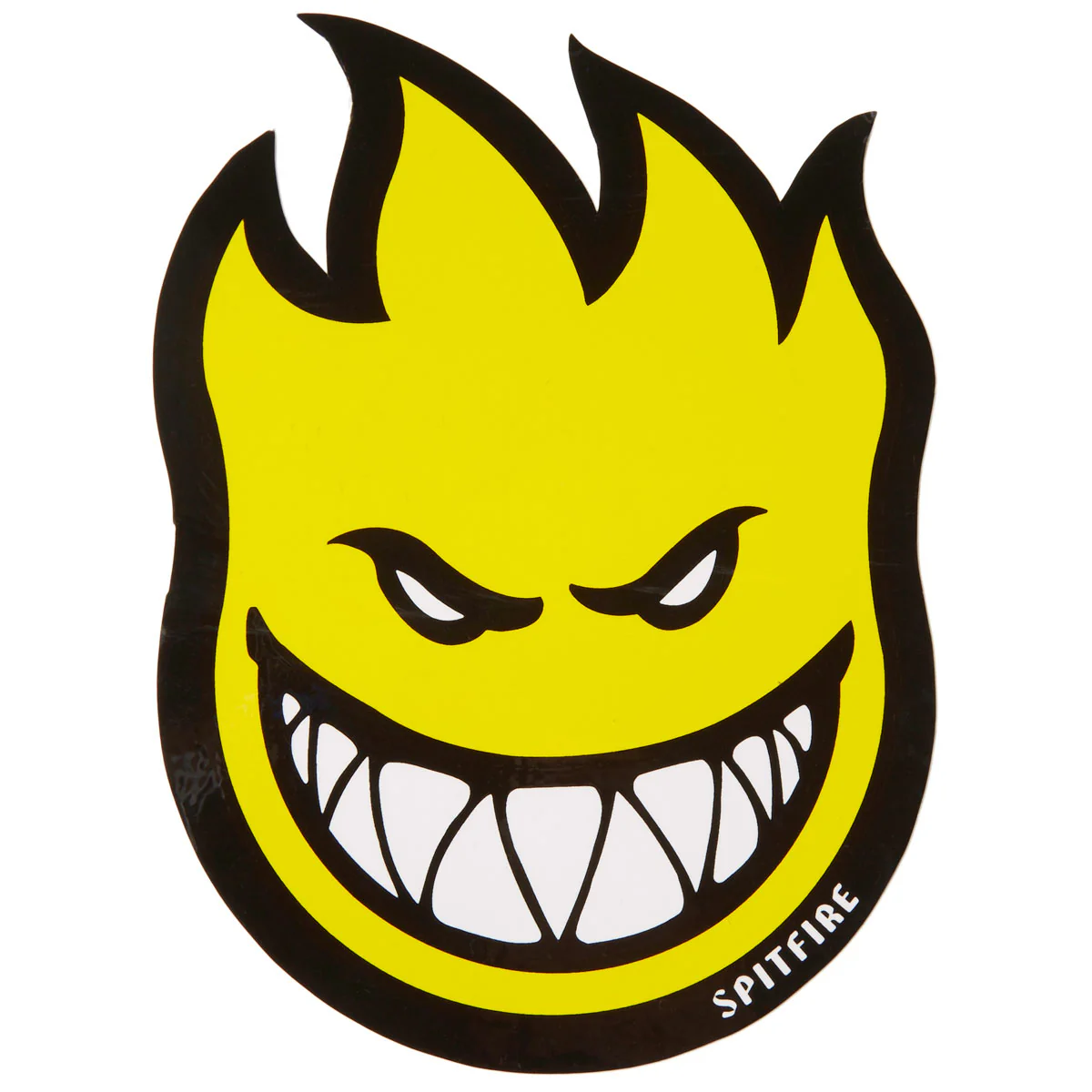 Spitfire Fireball Bighead MD Stickers - Yellow