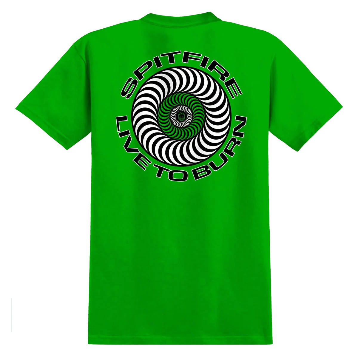 Spitfire Live To Burn Classic T-Shirt - Irish Green