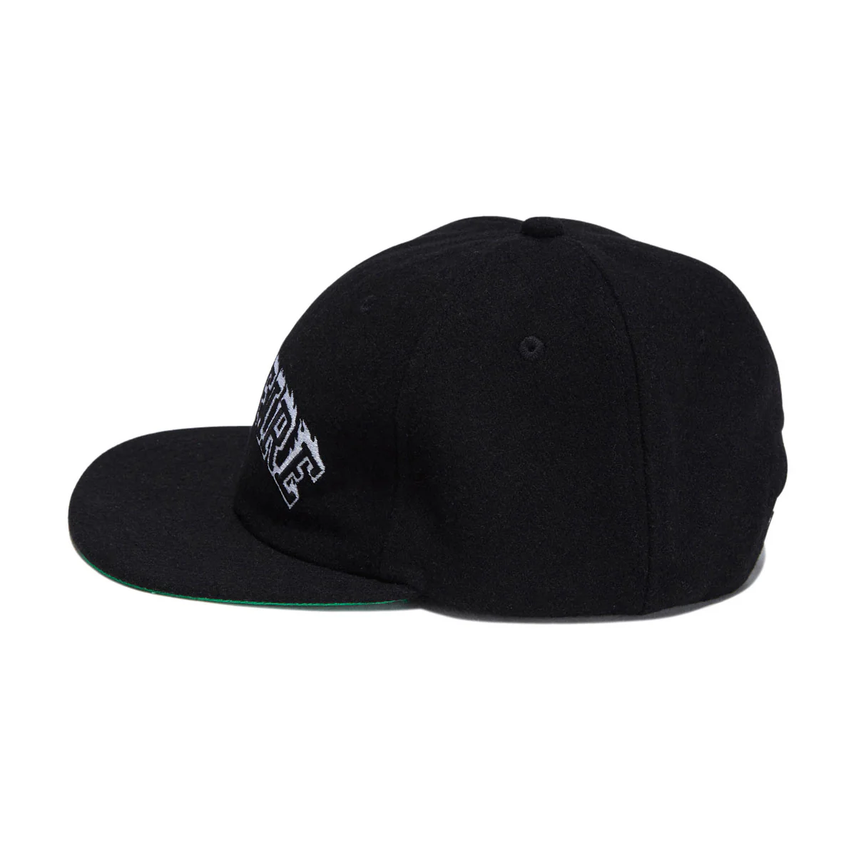 Spitfire Team Bighead Flame Script Hat - Black/White - Image 4