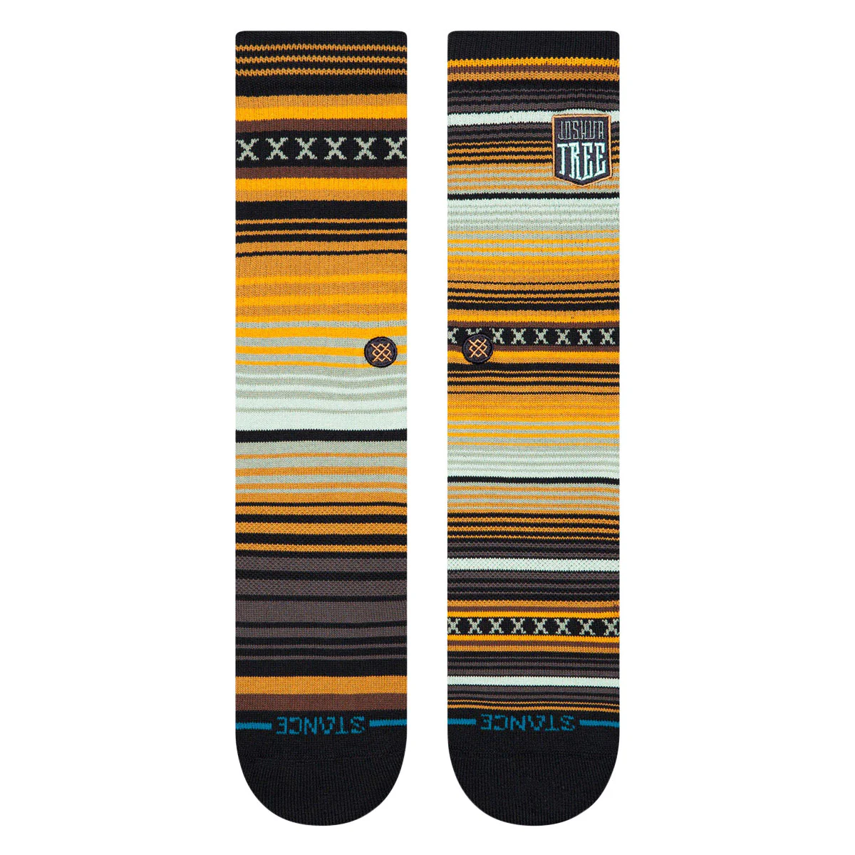 Stance Curren Parks Crew Socks - Gold - Image 2