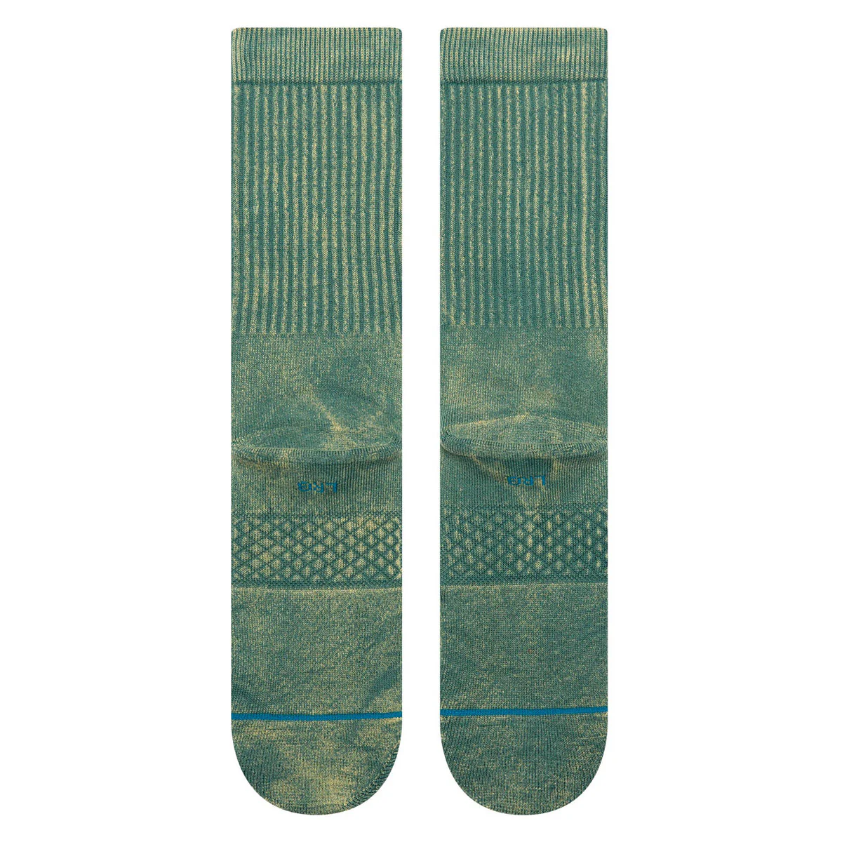 Stance Icon Dyed Crew Socks - Teal - Image 3