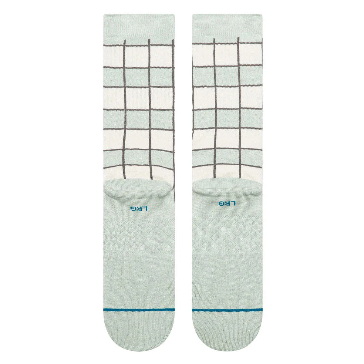Stance Kitchen Tile Crew Socks - Light Blue - Image 3