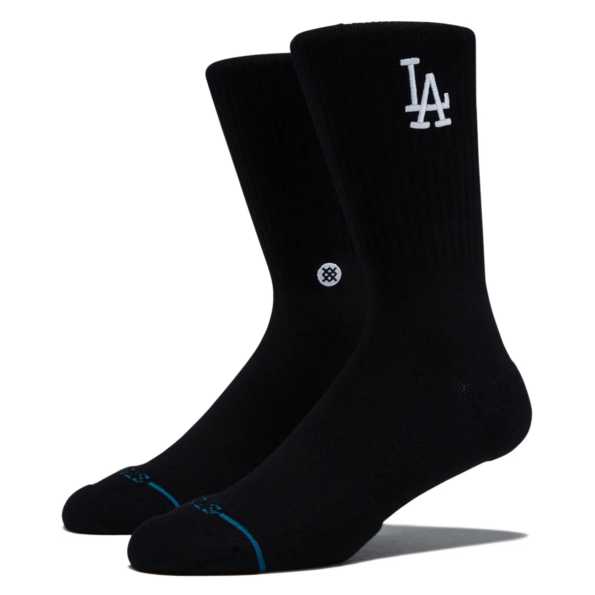 Stance LA Dodgers Crest Socks - Black