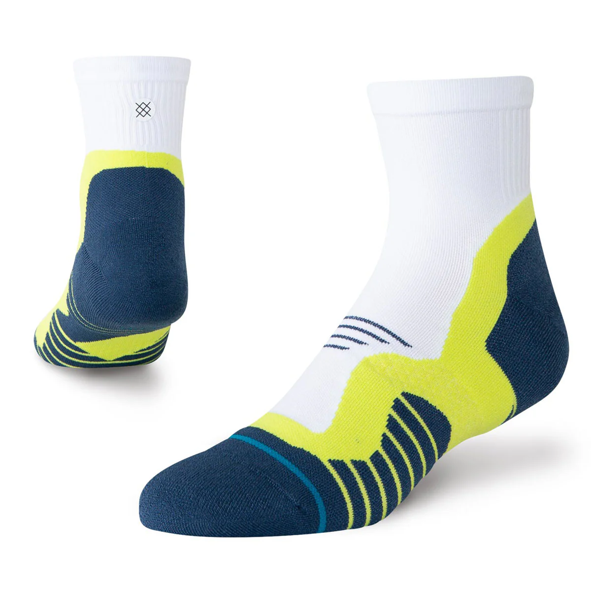Stance Pace Light Quarter Socks - Volt