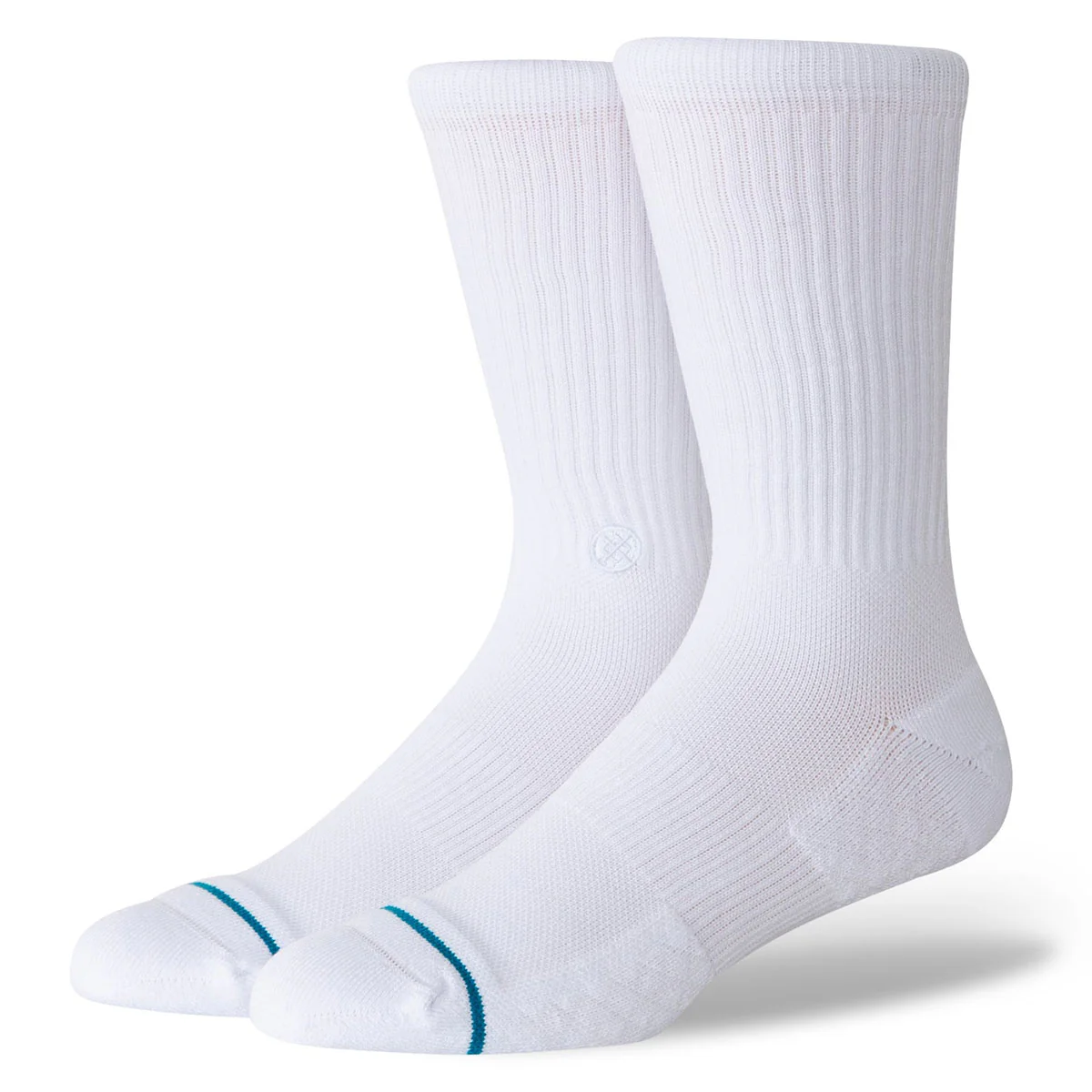 Stance Signature Crew Socks - White