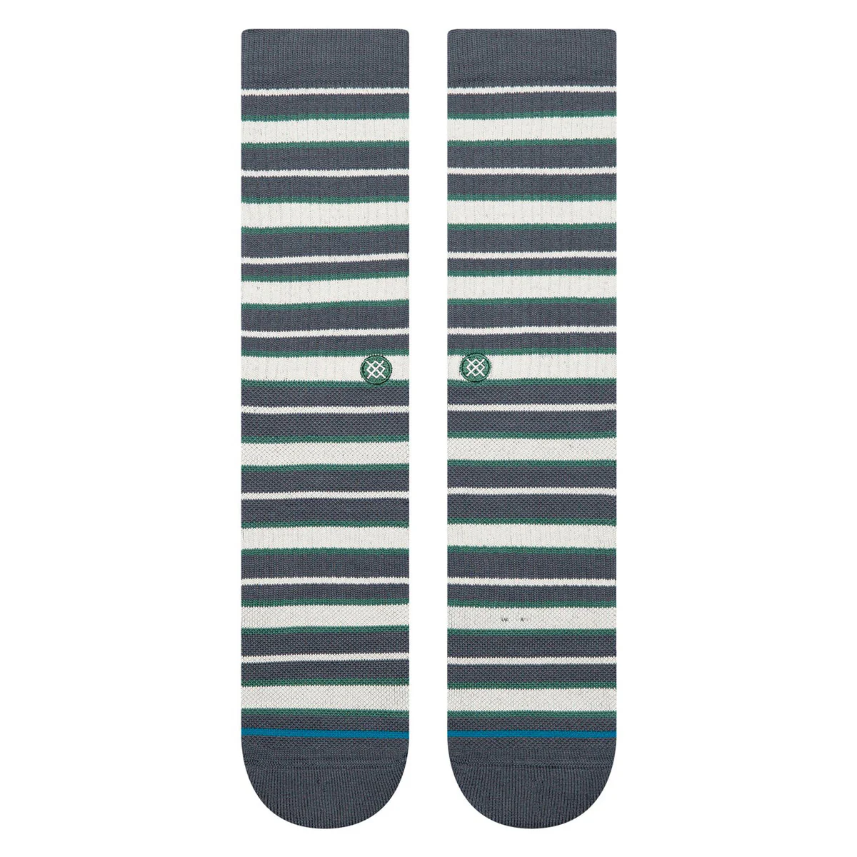 Stance Signature Stripe Crew Socks - Turbulence - Image 2