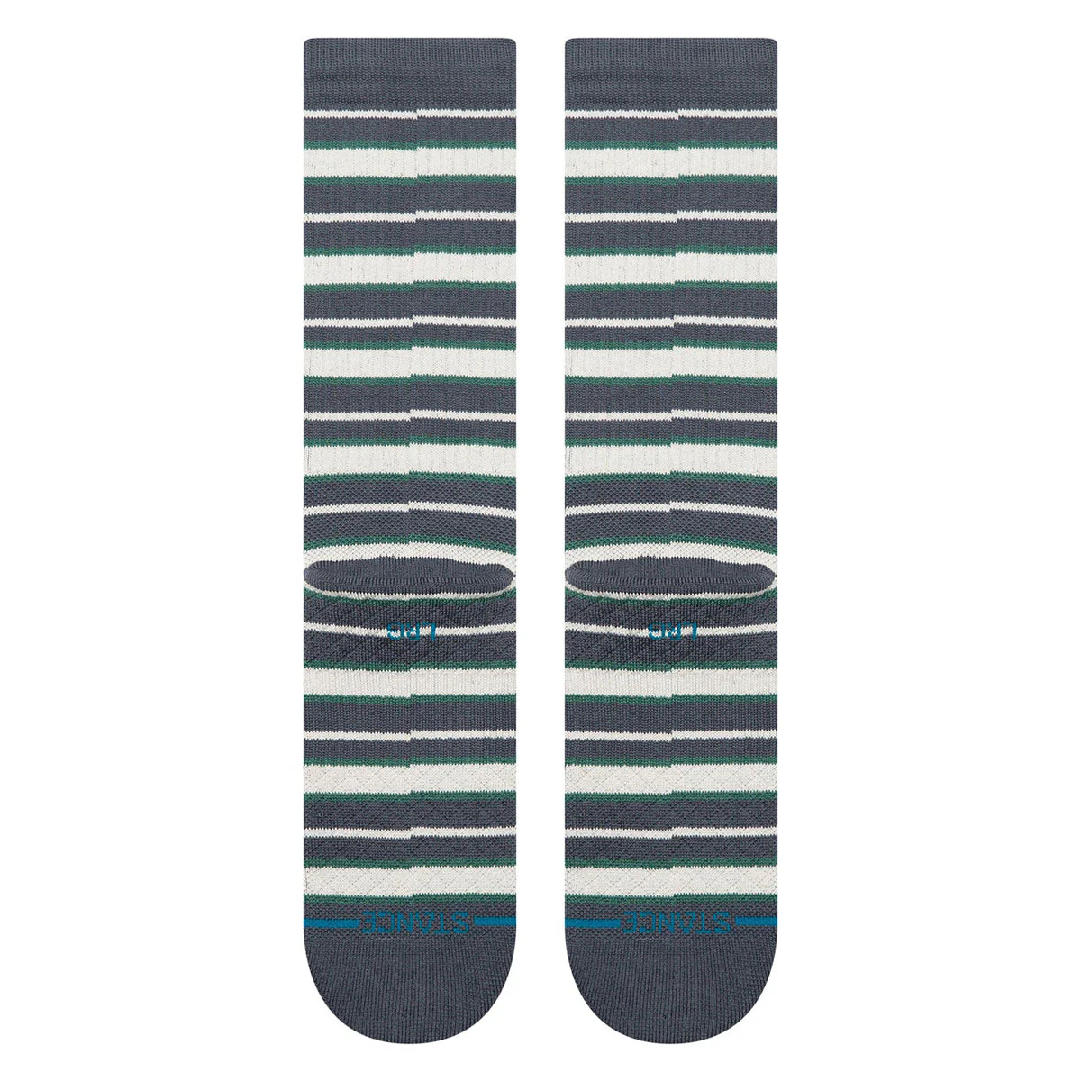 Stance Signature Stripe Crew Socks - Turbulence - Image 3