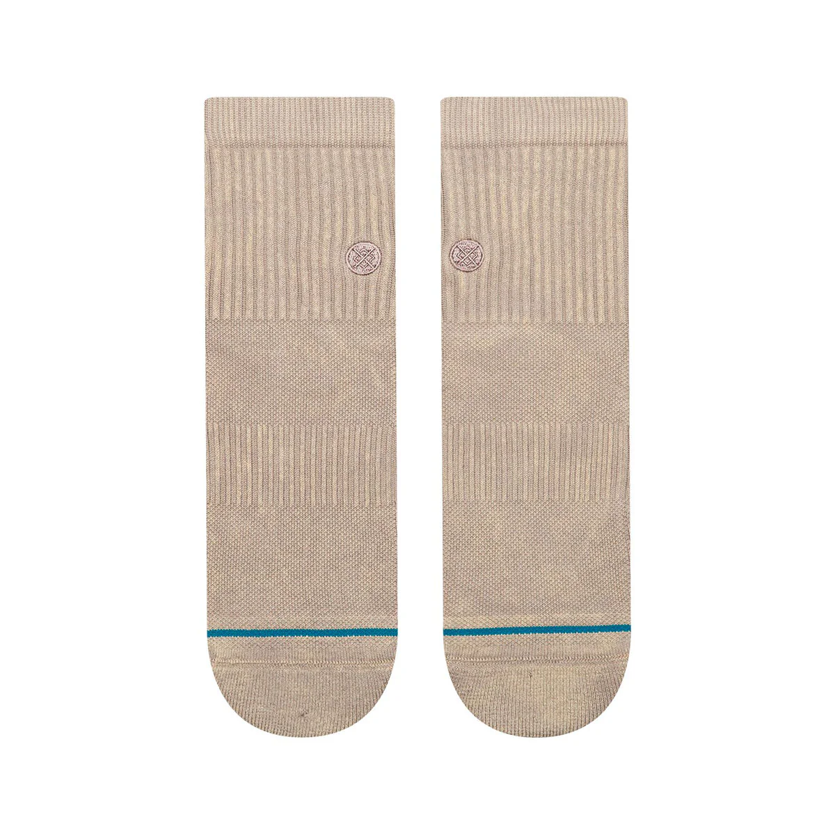 Stance Signature Wash Quarter Socks - String Grey - Image 2