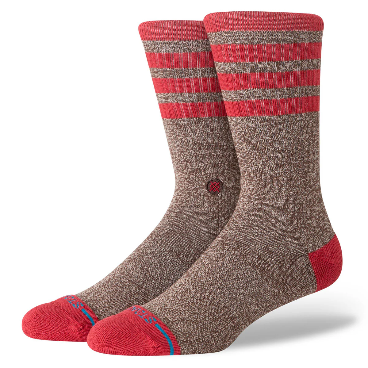 Stance Sock Monkey Crew Socks - Brown