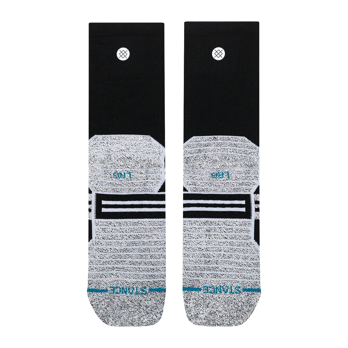 Stance Static Gripper Crew Socks - Black - Image 3