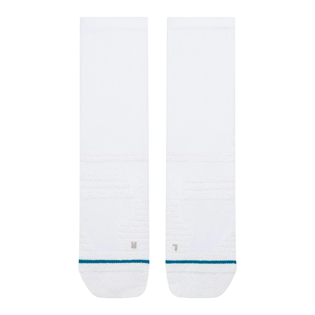 Stance Static Gripper Crew Socks - White - Image 2